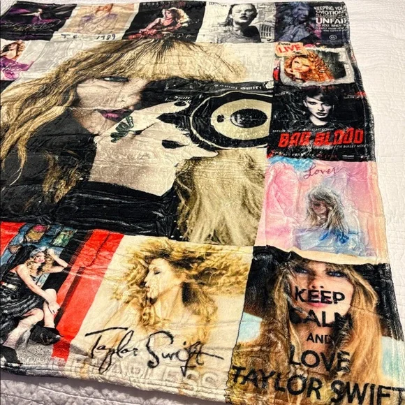 Taylor Swift Eras Collage Blanket - Picture 5 of 6